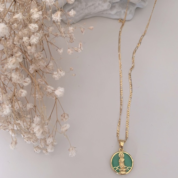 Buddha Necklace | 14k Gold Filled - Picture 2 of 7